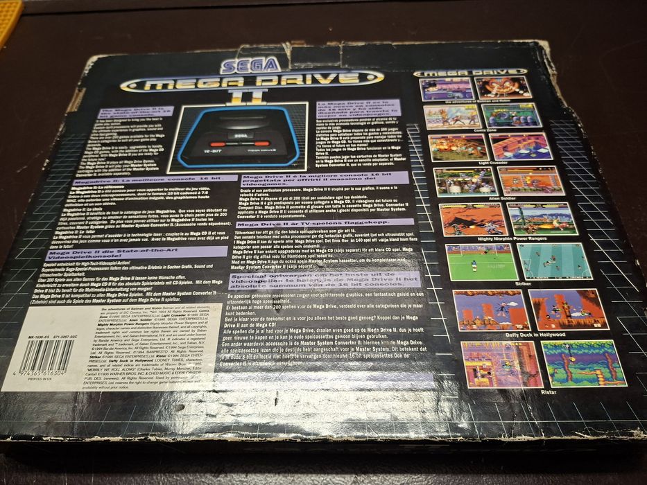 Consola megadrive com jogos