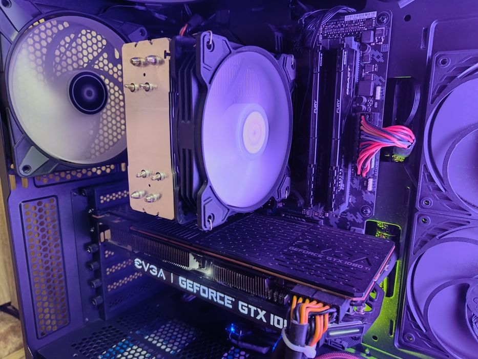 Игровой Пк|Компьютер Ryzen 5 5600|32Gb|SSD 1TB|GTX 1080 Ti