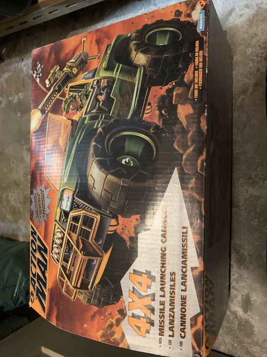 Jeep action man antigo