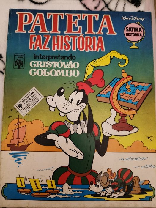 3 livros de banda desenhada Pateta