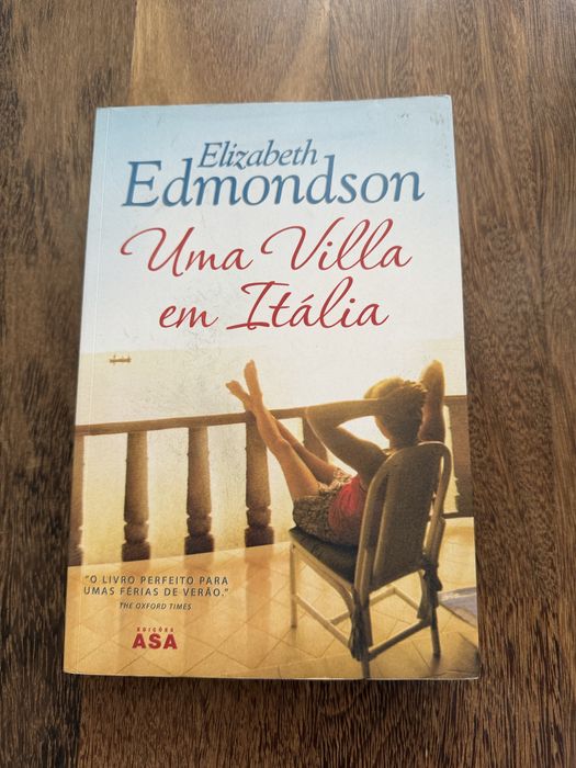 Livro “Uma Villa em Itália” de Elizabeth Edmondson