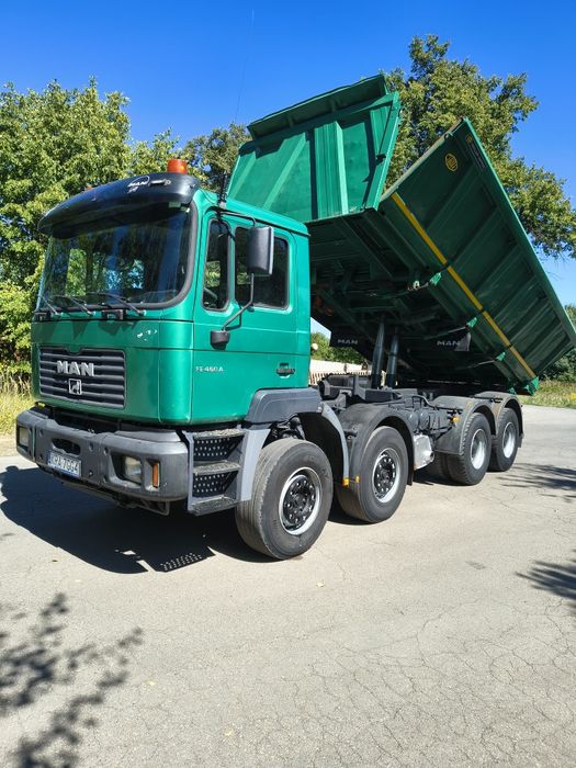 Man FE 460A F 2000 8x4 bdb stan hydroburta  Meiller