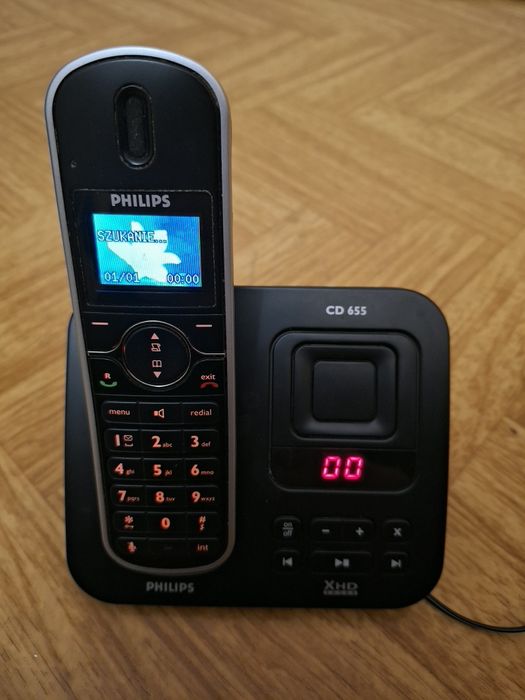 Telefon bezprzewodowy Philips CD655