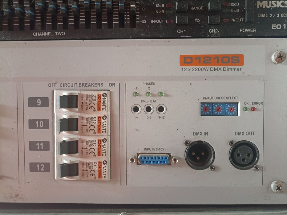 Dimmer Acústica D1210S