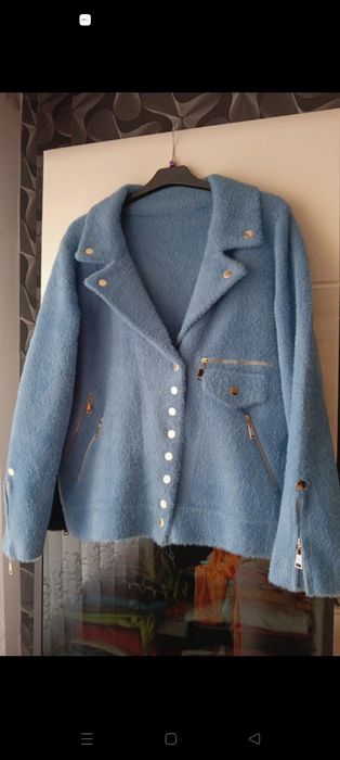 Kurtka damska alpaka nowa biust do 120