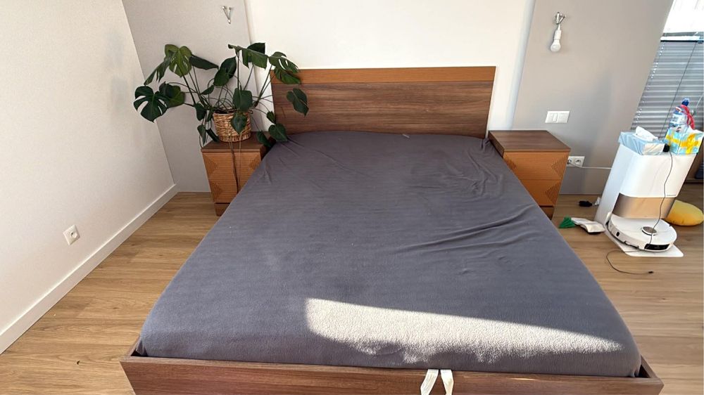 Meble do sypialni komplet łóżko do sypialni  Vox 160x200 stan bdb