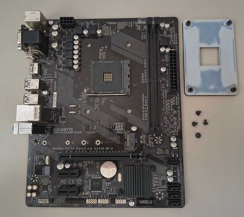 Płyta główna Gigabyte A320M S2H Socket AM4 - opis