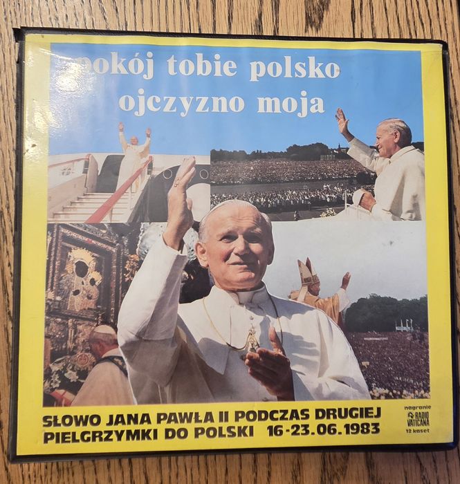 Kasety magnetofonowe Słowo Jana Pawła II z roku 1983