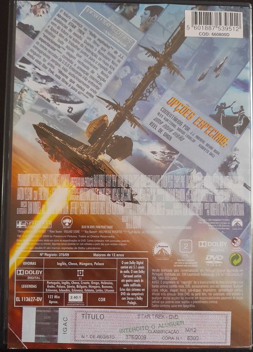 First Star Trek DVD Movie