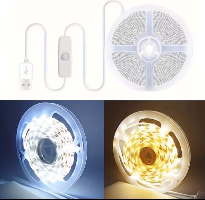 Светодиодная Led лента с USB 5v -  Led стрічка з юсб 1,2,3,4,5,10м
