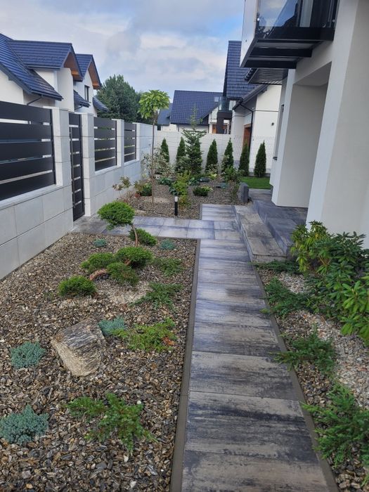 Projekty i Zakładanie ogrodów, systemy nawadniające, tarasy