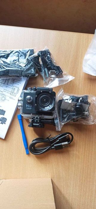 Нова Екшн-камера Ourlife AT-L202 Full HD 1080p з комплектом кріплень