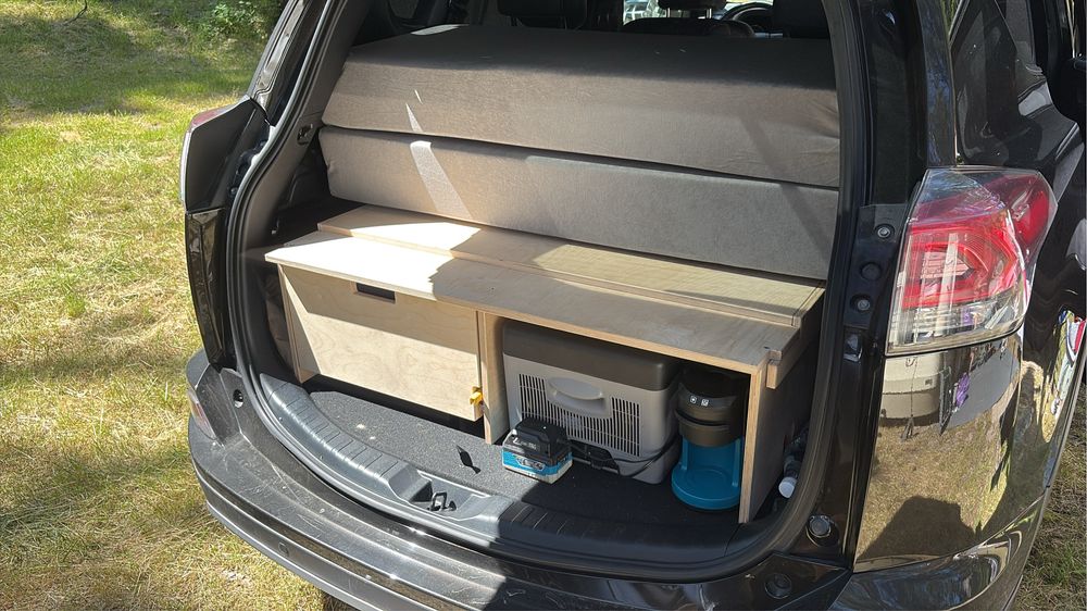 Camper Box do Toyota RAV4 gen 4 hybryda