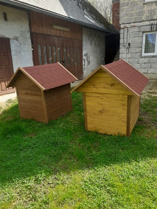 Dwie duże budy dla psa