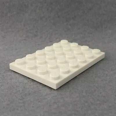 LEGO płytka 4x6 biały 3032