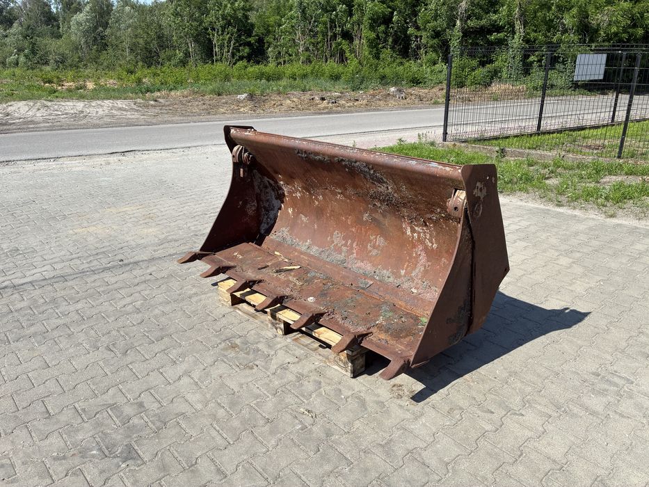 Łyżka dzielona krokodyl Cat Volvo Jcb