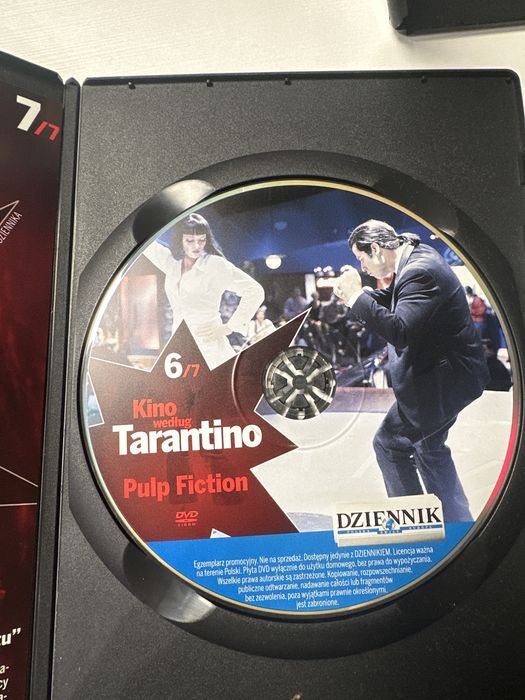 Zestaw filmów DVD Tarantino