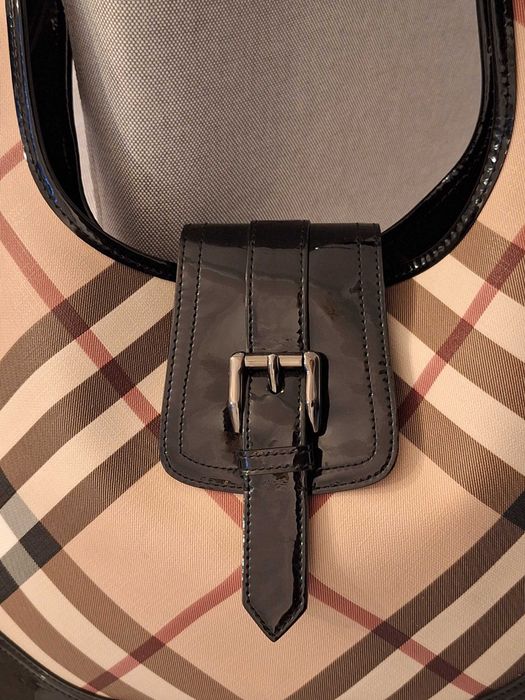 Bardzo ładna oryginalna torebka Burberry - klasyk