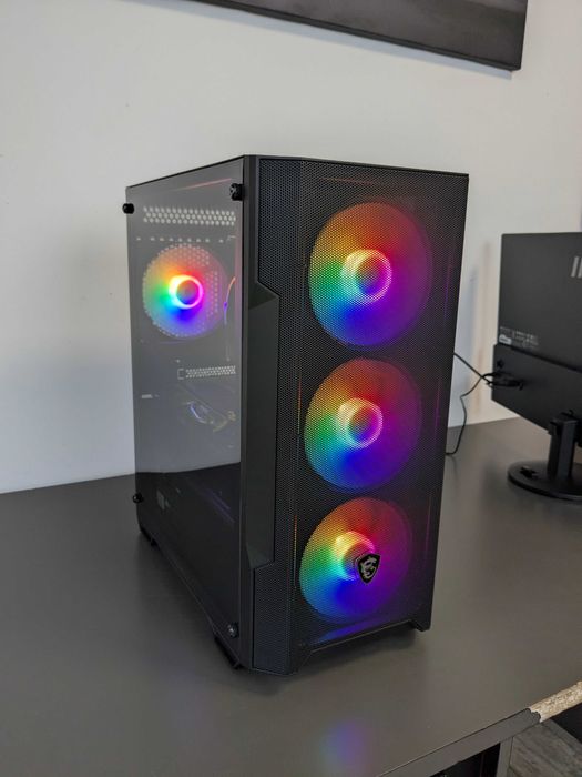 NOWY Komputer gamingowy do gier RTX 3060 12GB SSD 16GB Ryzen GWARANCJA