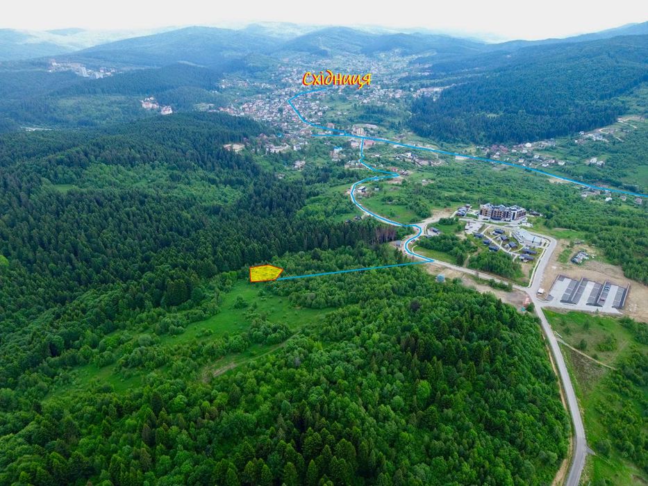 Продаж земельної ділянки біля готелю «Панорама» у смт. Східниця