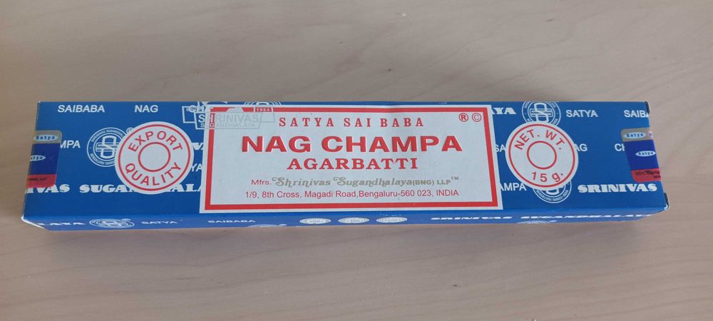 Incenso say nag champa