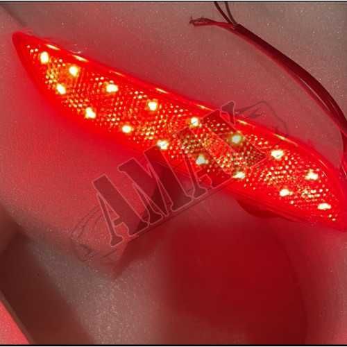 Габариты в задний бампер, катафоты (LED - диодные), Тойота Камри70