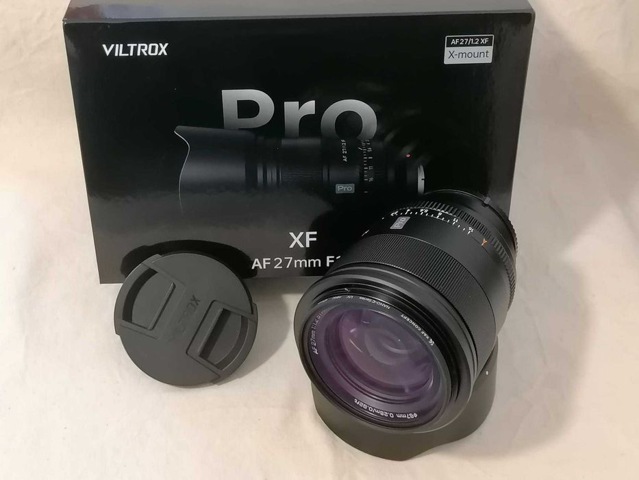 Viltrox PRO AF 27mm 1.2 - Garantia até 28.02.28 - Envio: Oferta.