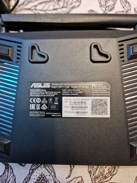 Router ASUS RT-AC58U AC1300