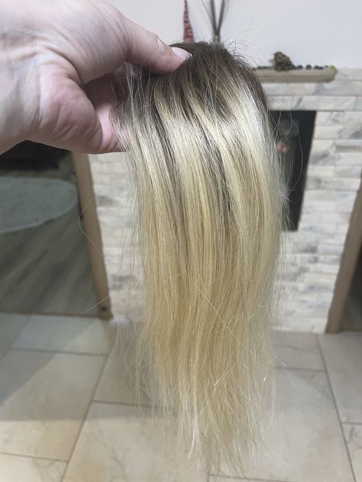 Накладка с натуральных волос