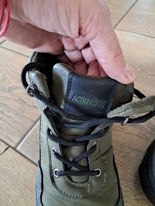 Buty chłopięce, Trzewiki ,Traperki lekko ocieplane