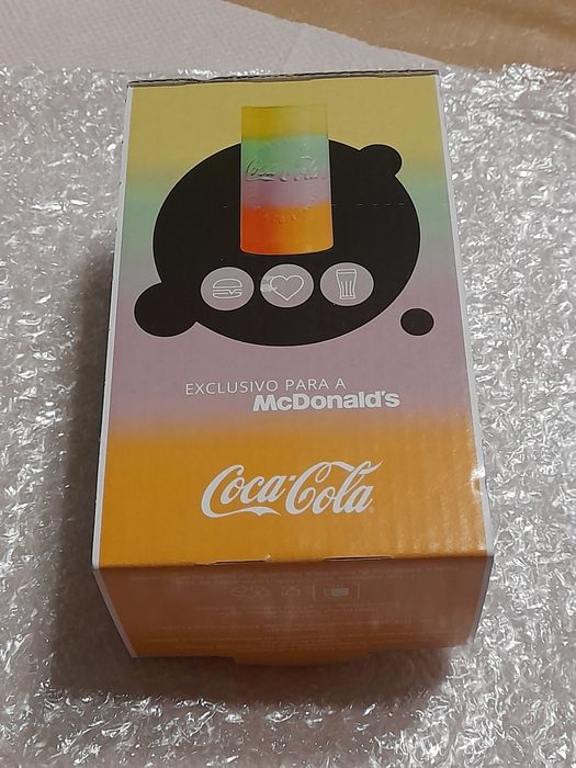 Copo Coca-Cola - McDonald's Colormix edição especial 2025 - NOVO