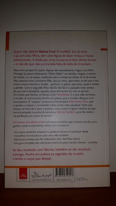 "Em forma com Marisa Cruz" - Os segredos da minha dieta
