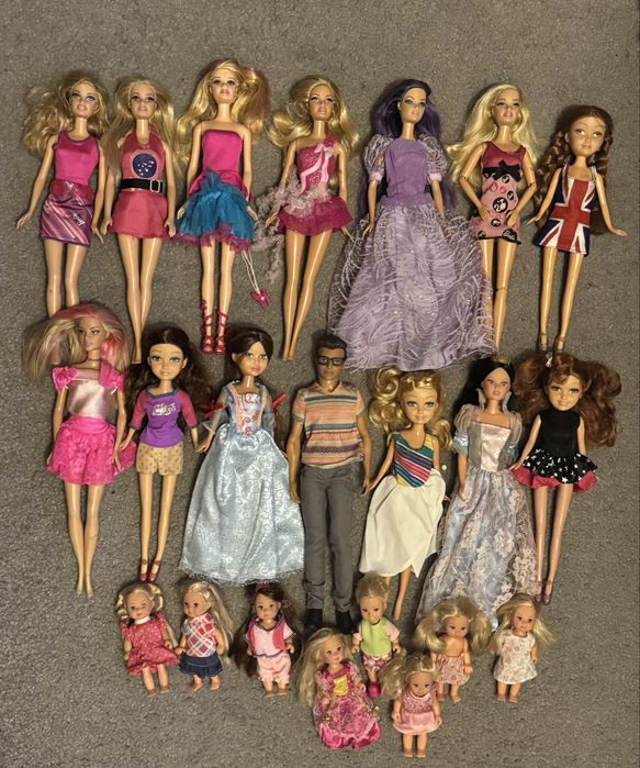 Lalki barbie z akcesoriami