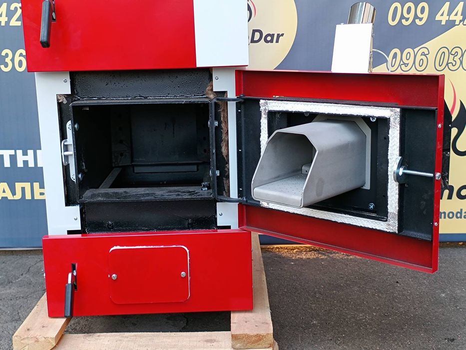 Факельная пеллетная горелка 35 КвТ в пеллетный твердотопливный котел