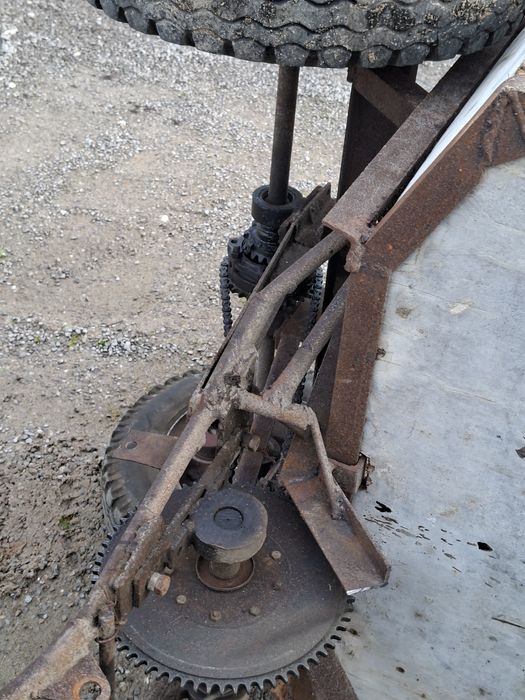 Naped trojkolowca silnika wsk 125 trajka kola kpl