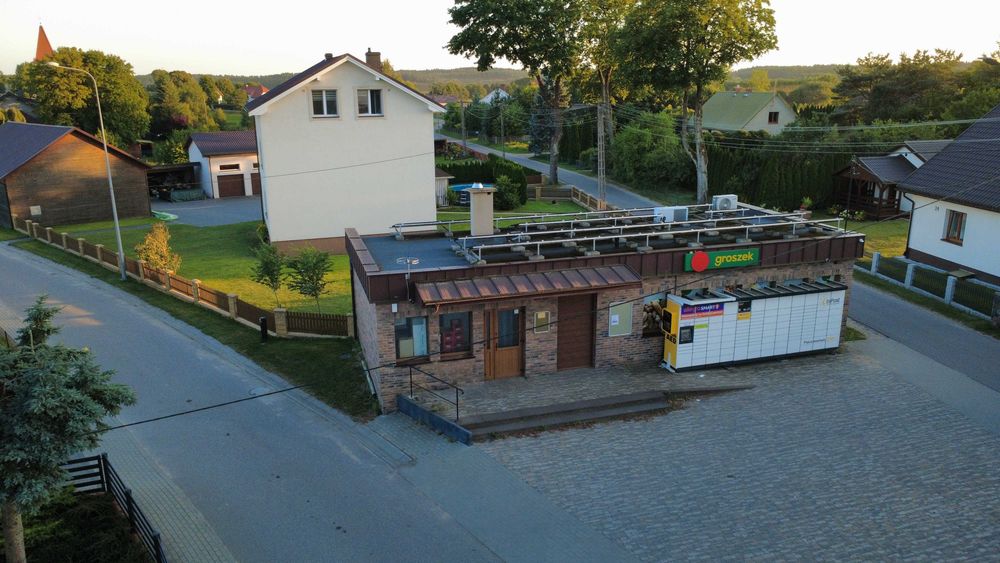 Sklep / lokal usługowy 96 m² | InPost | fotowoltaika | 500 m od jeziora