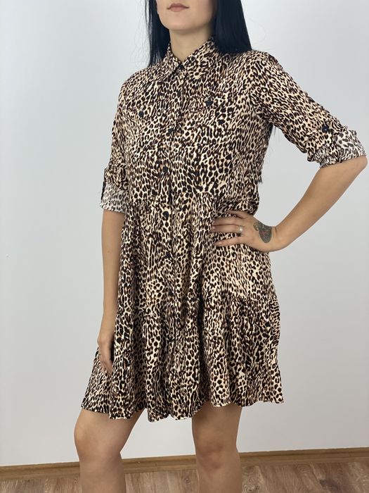 Sukienka panterka XXL My Still Life 100% wiskoza