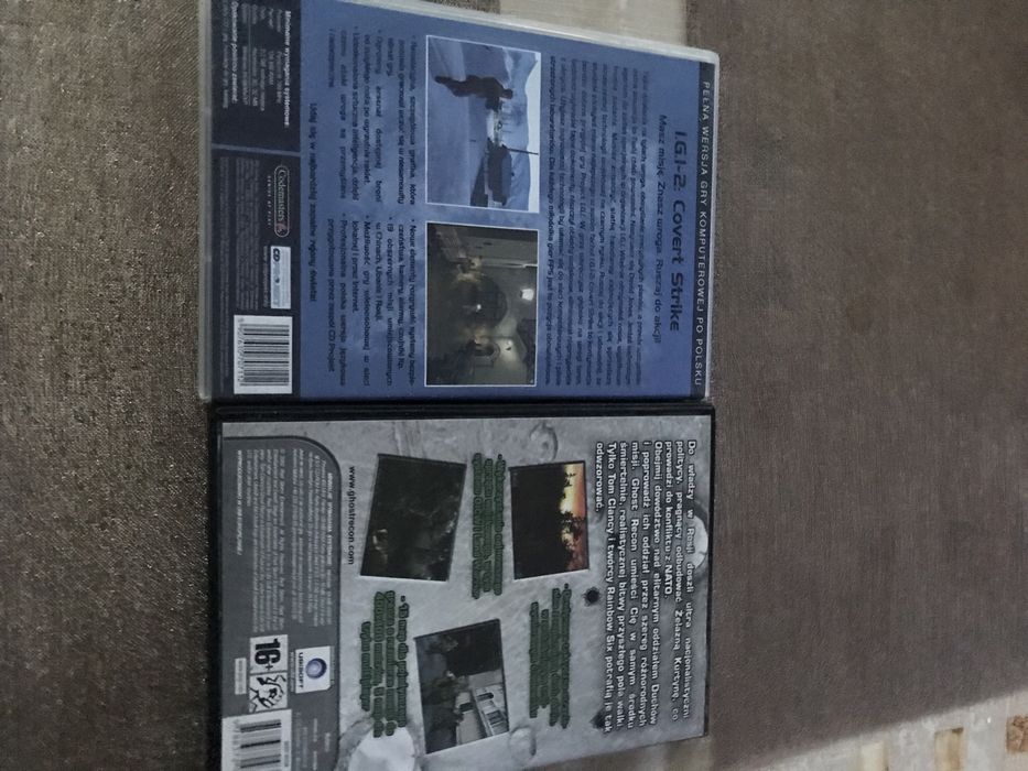 Zestaw gier PC młodzieżowych w ilości 2  sztuki.