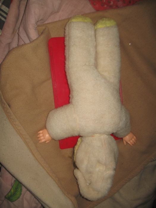 большая=51 см. мягкая кукла, времен СССР. Киевская ф-ка