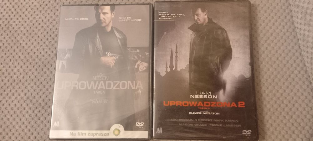 Uprowadzona  , uprowadzona 2    dvd