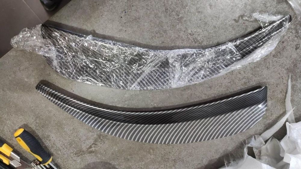spoilers splitters Mini F56 JCW em carbono