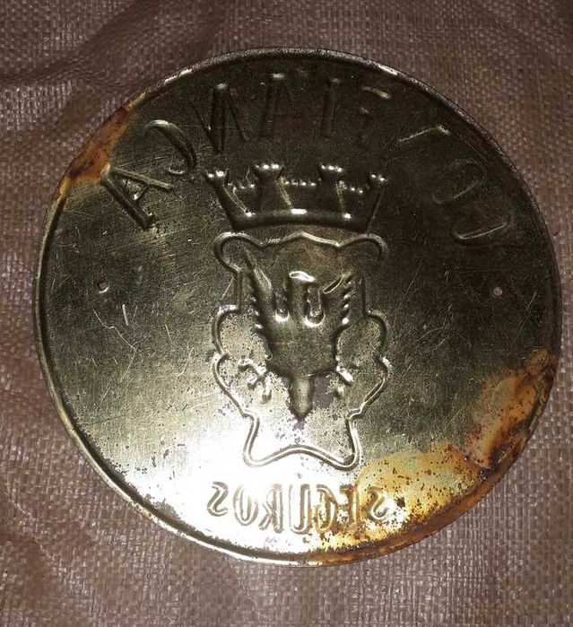 Chapas Antigas Companhia de Seguros Confiança e Atlas