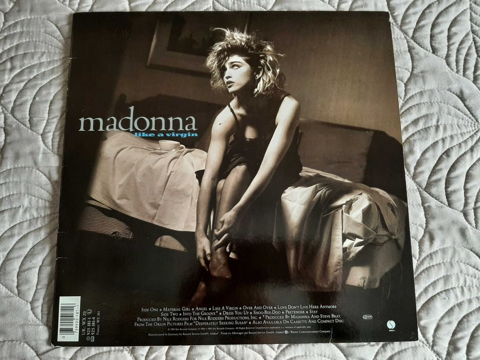 Madonna - Like A Virgin - UK & Europa - Vinil LP