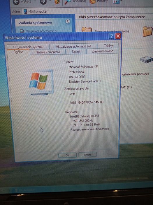 HP 550 Windows XP Olkusz • OLX.pl
