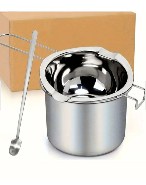 Набор для плавки воска и шоколада из нержавеющей стали 3в1