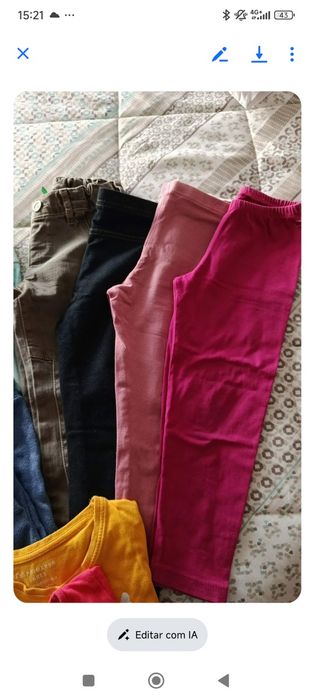 Roupa criança menina 2/3 anos
