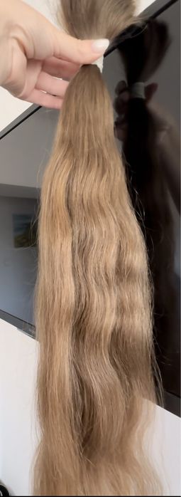 Włosy dziewicze polskie blond 70 cm 156 gram