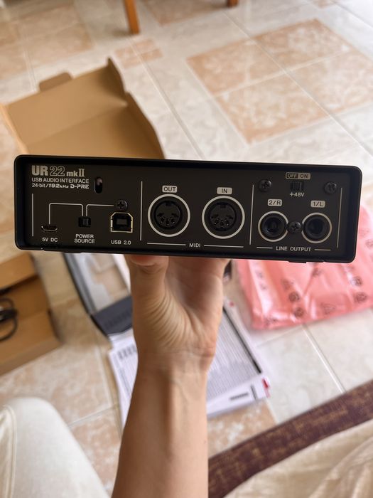 Steinberg UR22 mkII Interface de Áudio USB | Como Nova