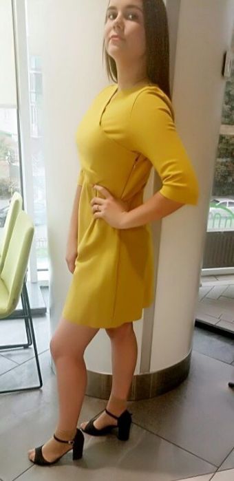 Платье миди ZARA. S/L.