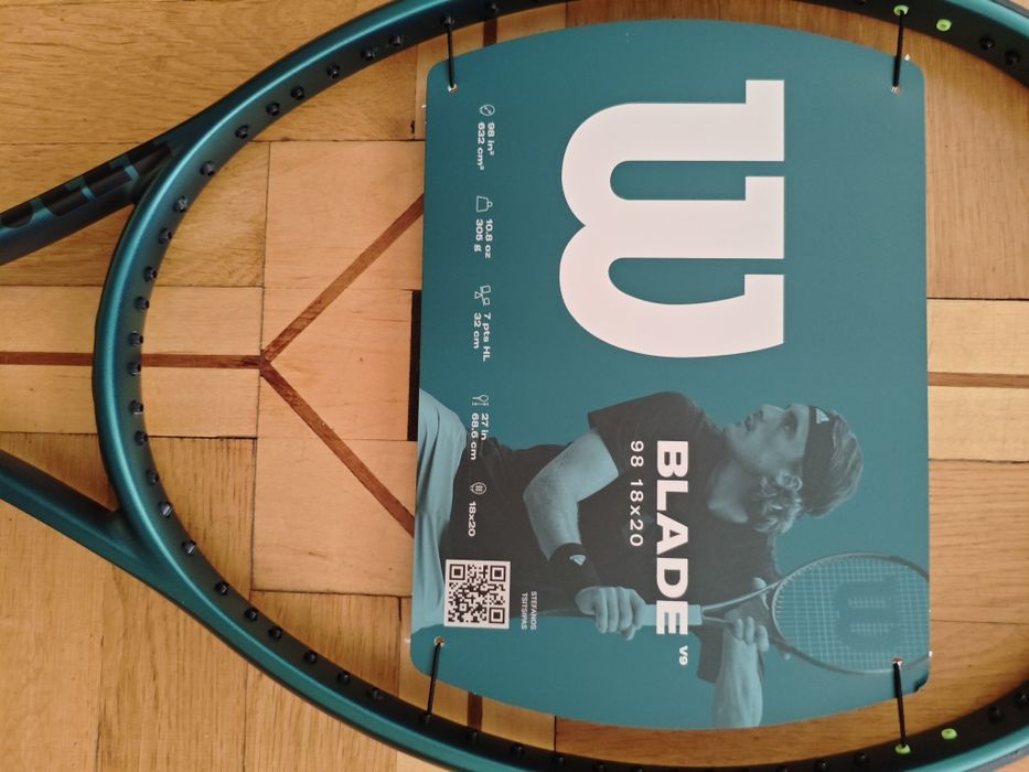 Rakieta tenisowa Wilson blade 98 v9  18/20